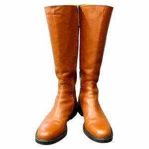 QUINCE Italian Leather Riding Boots, Size 10